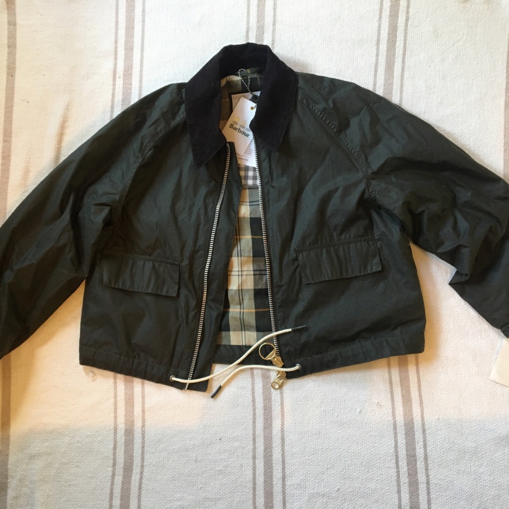 Barbour Margot Wax Olive Jacket